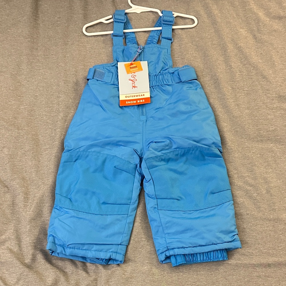 Cat & Jack Blue Snow‎ Bibs